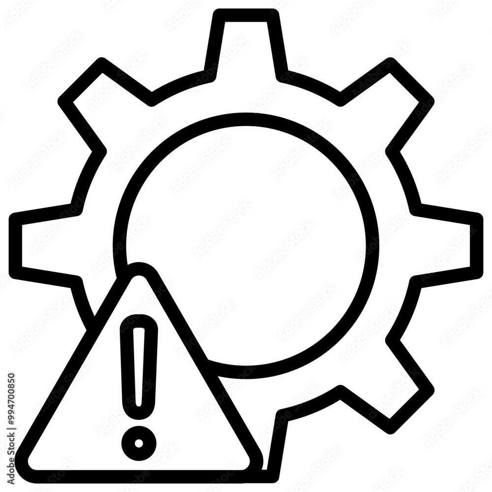 Crisis management icon with line style Crisis management icon with line style