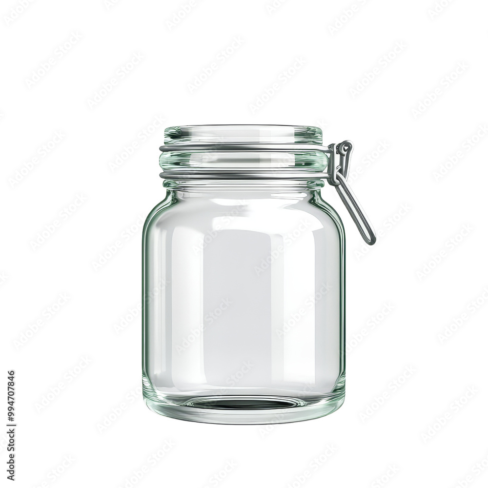 Glass Jar With Clip Closure Glass Jar With Clip Closure