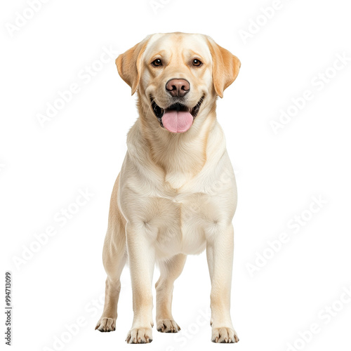 Happy Labrador Retriever Dog