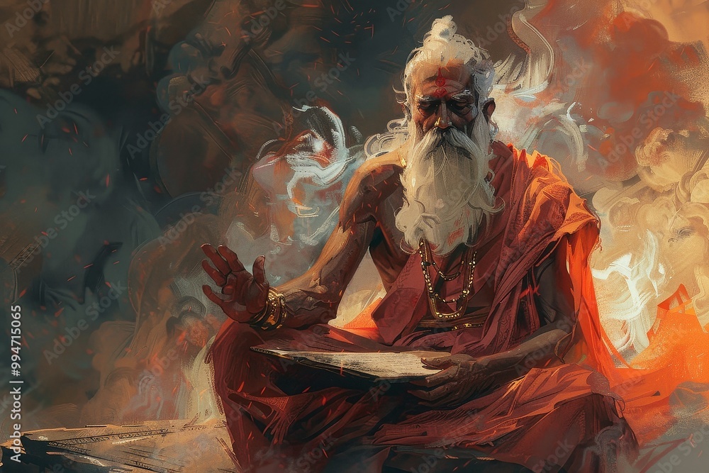 Vyasa's Canvas: A Modern Interpretation Vyasa's Canvas: A Modern Interpretation