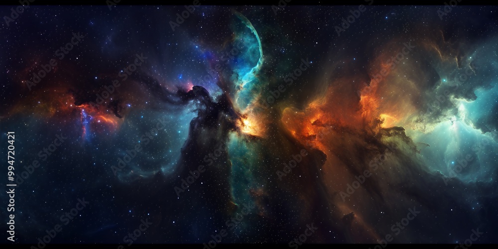 A cosmic ballet of swirling gas and dust, painted across the canvas of the night sky. #Space #Nebula #Cosmos A cosmic ballet of swirling gas and dust, painted across the canvas of the night sky. #Space #Nebula #Cosmos