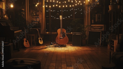 Cozy Music Room