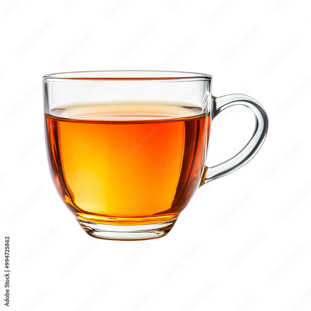 Glass Mug of Tea Glass Mug of Tea