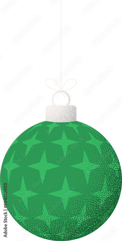 green christmas ball green christmas ball