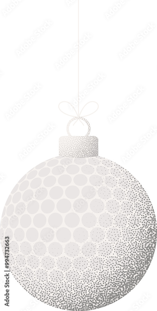 golf christmas ball golf christmas ball