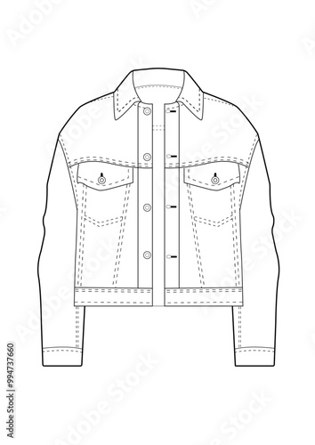 Campera de jean