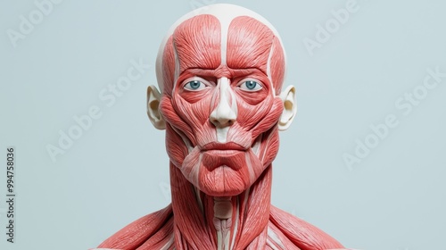 Detailed Anatomy Model of Human Muscle Structure