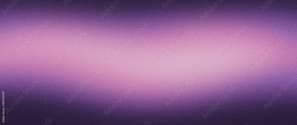 Obraz premium Abstract background with dark purple pink gradient, grain, wavy, grunge noise, website banner design, copy space