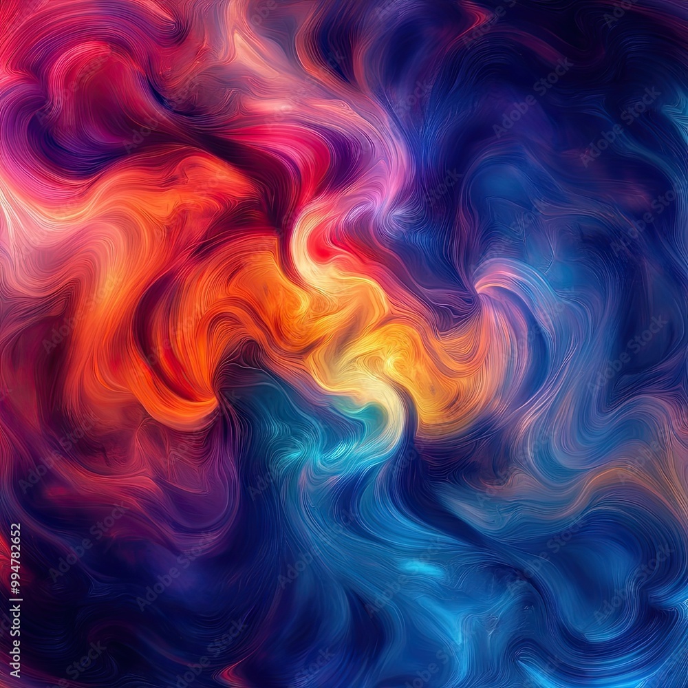Colorful Swirl Abstract Colorful Swirl Abstract