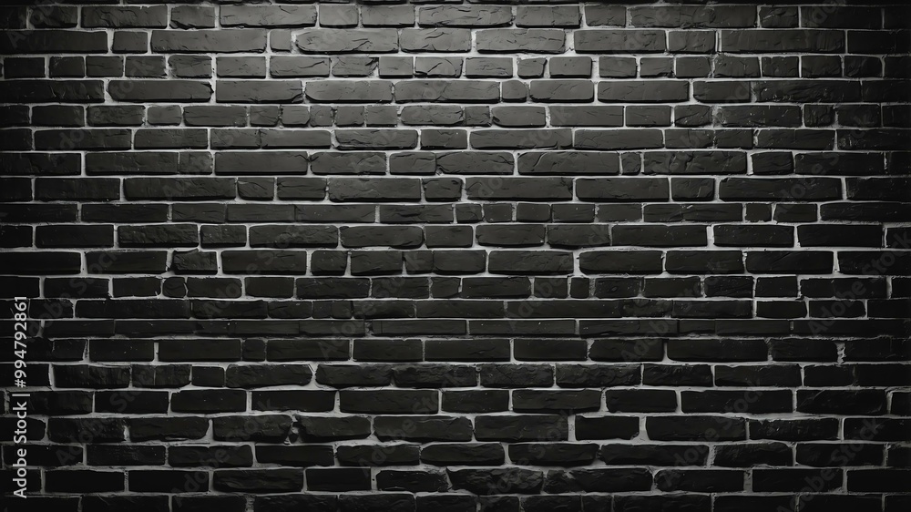 rustic black brick wall background rustic black brick wall background
