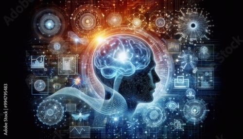 Wallpaper Mural Forschung, Zukunft, Ki Torontodigital.ca