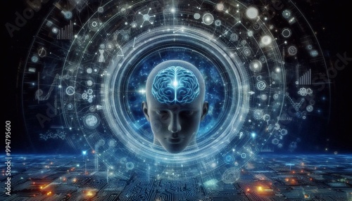 Wallpaper Mural Forschung, Zukunft, Ki Torontodigital.ca