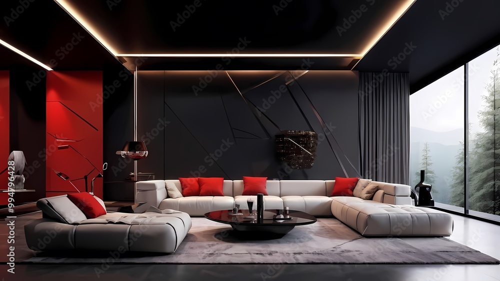 Fototapeta premium modern living room