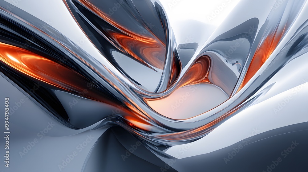 Abstract 3D Render. Abstract 3D Render.