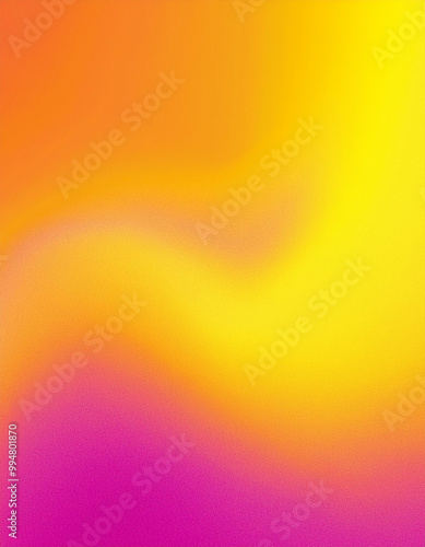 Abstract Gradient Background in Pink, Orange, and Yellow