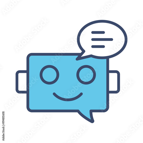 Set of chatbot icon Collection. Chatbot ai with a robot symbol. Vector Illustration.