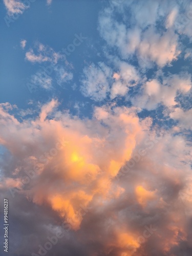 sky with clouds