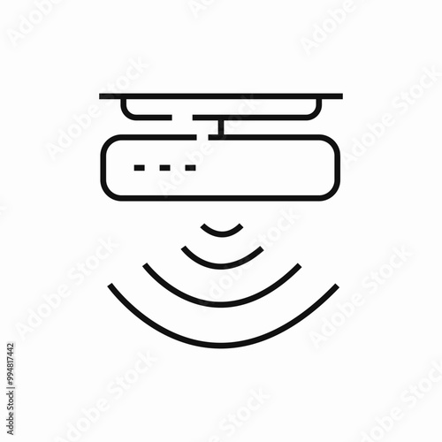 wifi signal transmitter icon sign vector