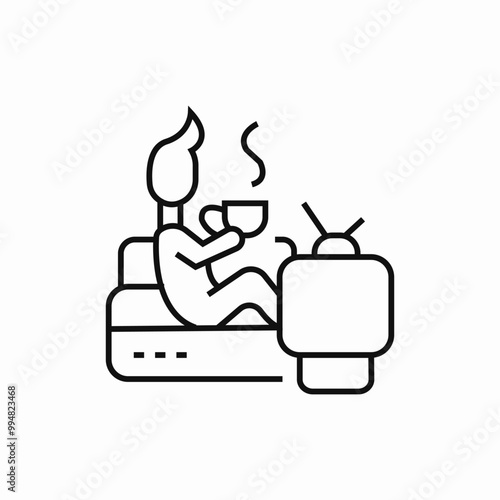 day of rest icon sign vector