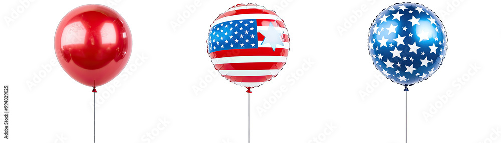Red, White, and Blue Balloon. Framed Images. Round, Star. Shaped, and Flag. Printed Balloons.. Isolated on a Transparent Background. Cutout PNG. Red, White, and Blue Balloon. Framed Images. Round, Star. Shaped, and Flag. Printed Balloons.. Isolated on a Transparent Background. Cutout PNG.