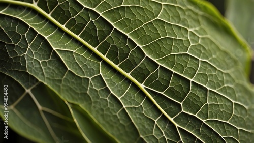 closeup image of a leaf veins for background