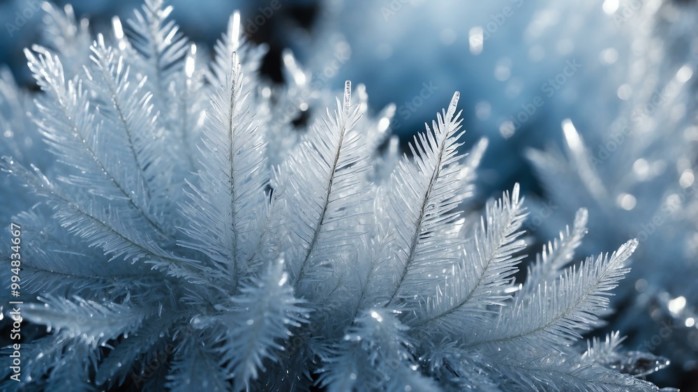 closeup image of a ice crystals for background closeup image of a ice crystals for background