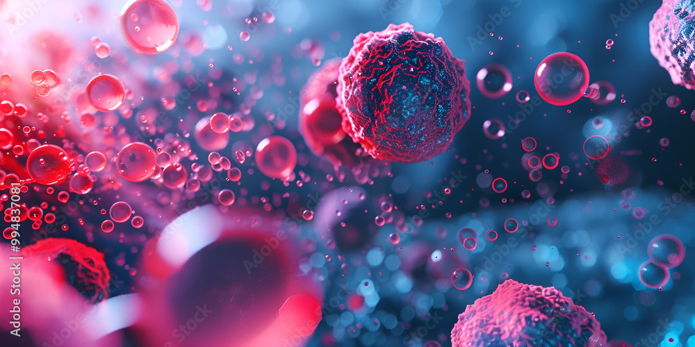 Cancer Cells in a Microscopic View Cancer Cells in a Microscopic View