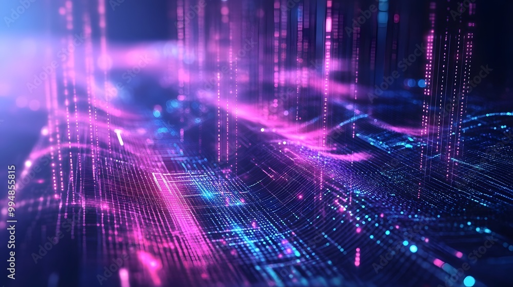 Abstract technology big data background concept. Abstract technology big data background concept.