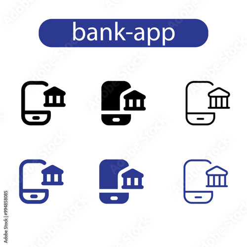 Banking icon. Black filled vector illustration. Banking symbol on white background. Can be used in web and mobile.
