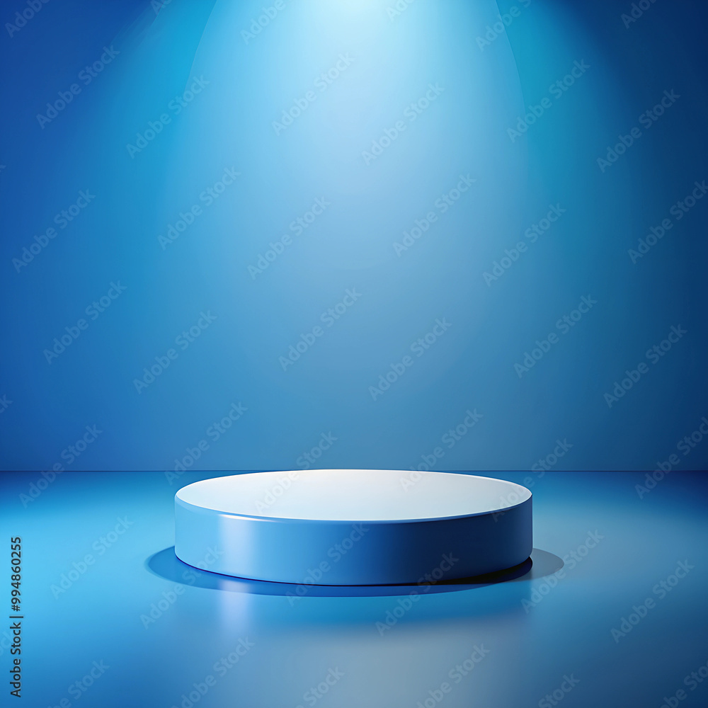 podium with spotlight podium with spotlight