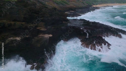 Coastline of Honolulu, Hawaii