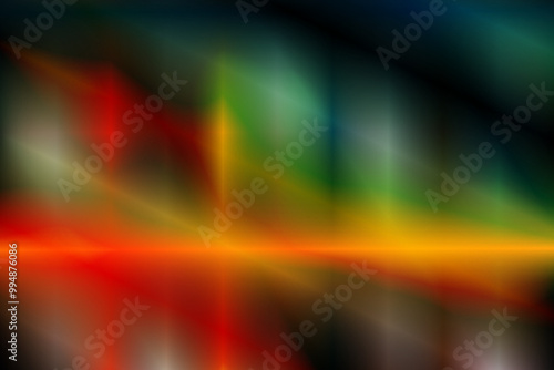 Modern abstract high speed movement. Dynamic motion light trails on dark background. Futuristic digital technology movement concept. Pattern for banner.