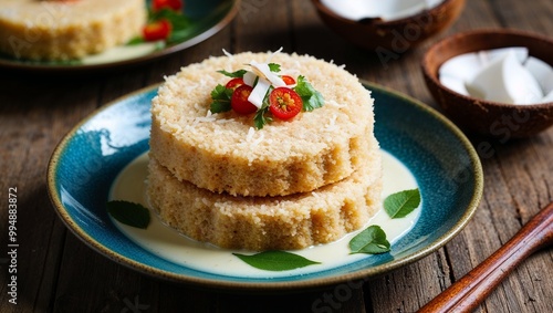 Wallpaper Mural Surinamese bojo cassava and coconut cake closeup Torontodigital.ca