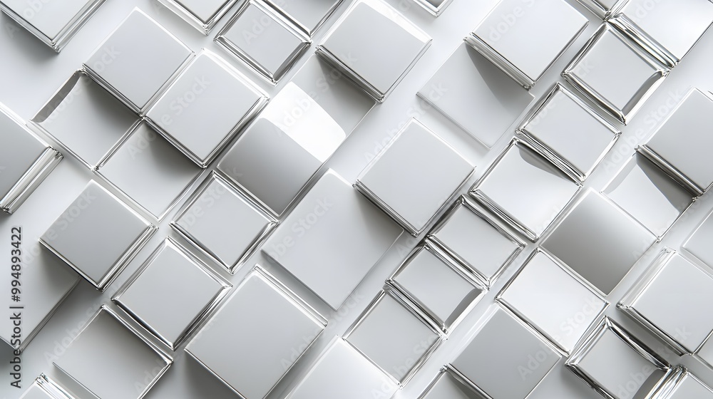White square pattern. White silver geometric universal background for business presentation . Abstract elegant seamless pattern. Minimalist empty triangular BG. White square pattern. White silver geometric universal background for business presentation . Abstract elegant seamless pattern. Minimalist empty triangular BG.