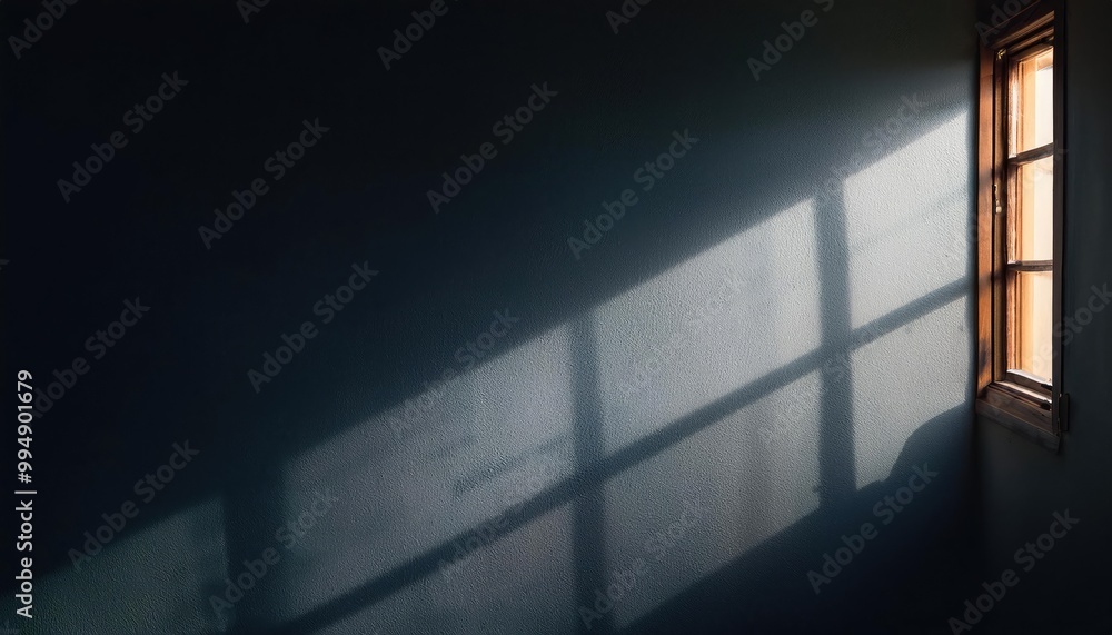Sunlight streams through a window. Sunlight streams through a window.