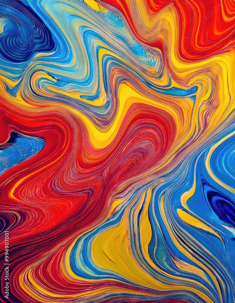 Abstract art with swirling colors Abstract art with swirling colors