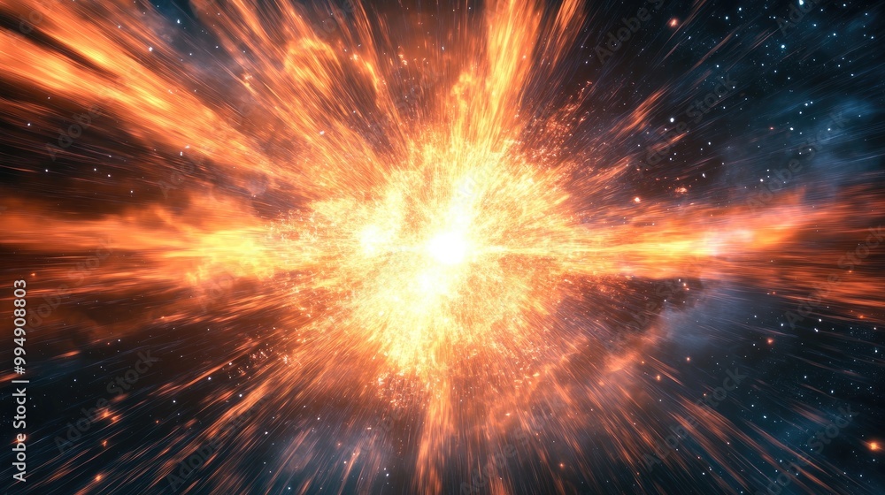 Cosmic Explosion: A Vivid Display of Light and Energy in the Universe Cosmic Explosion: A Vivid Display of Light and Energy in the Universe