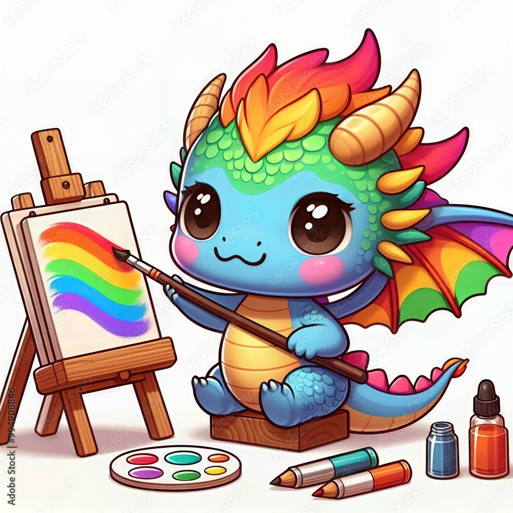 Cute Dragon Artist