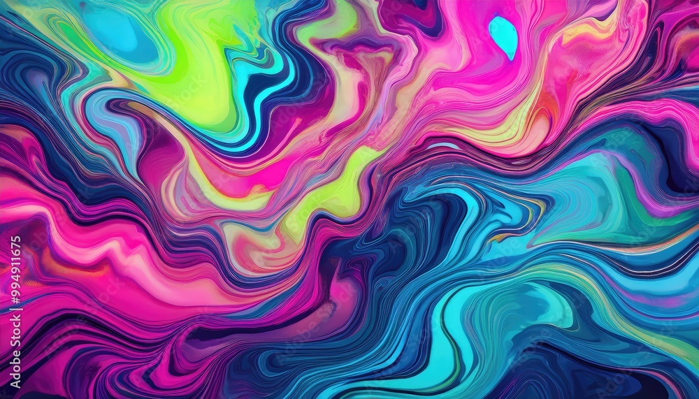 Abstract colorful swirls Abstract colorful swirls