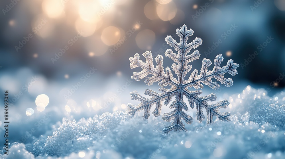 A winter snowflakes background features intricate designs, adding a touch of seasonal beauty to the scene. A winter snowflakes background features intricate designs, adding a touch of seasonal beauty to the scene.