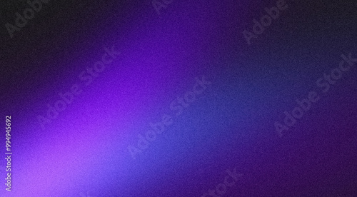 Soft and elegant visuals, abstract purple blue gradient background with a delicate grainy texture. Abstract grainy gradient backdrop design background