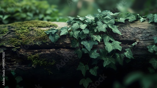 moss on the tree