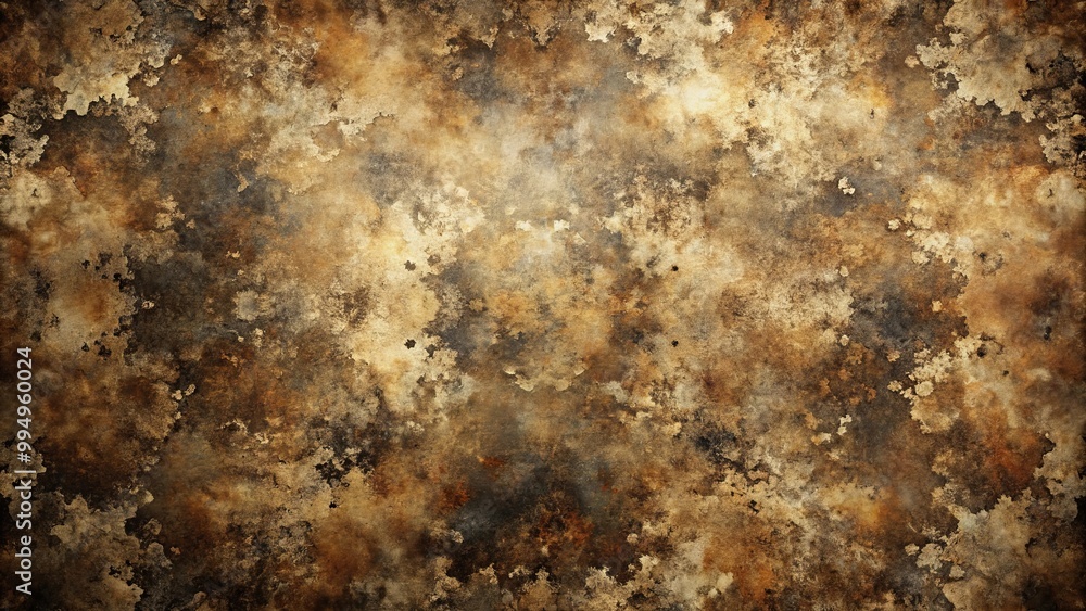 Abstract Texture with Randomly Distributed Patches of Color, Reminiscent of Ancient Stone or Time-Worn Metal Abstract Texture with Randomly Distributed Patches of Color, Reminiscent of Ancient Stone or Time-Worn Metal