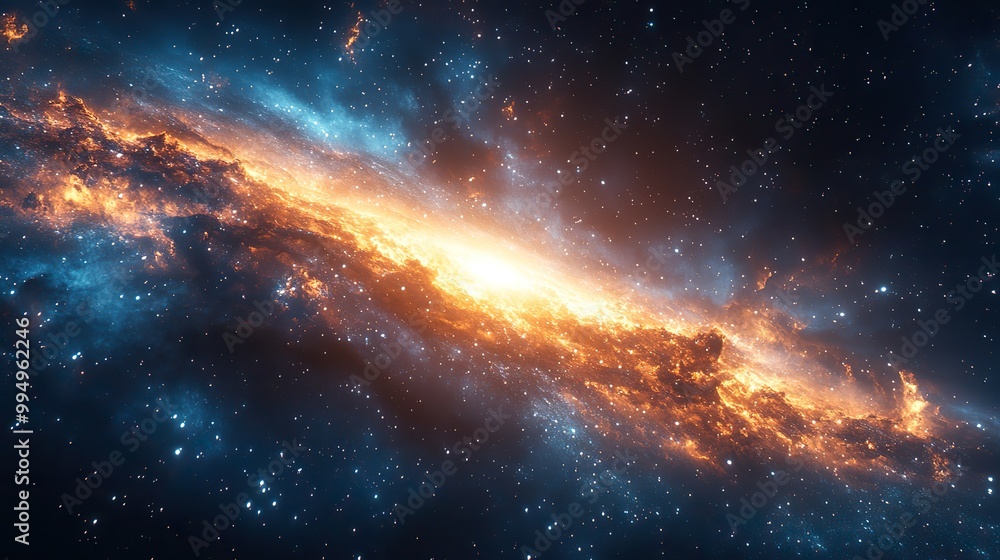 Spaceships are exploring deep space, the universe, stars, constellations, and nebulae, with comets reaching Earth from outer space. Spaceships are exploring deep space, the universe, stars, constellations, and nebulae, with comets reaching Earth from outer space.
