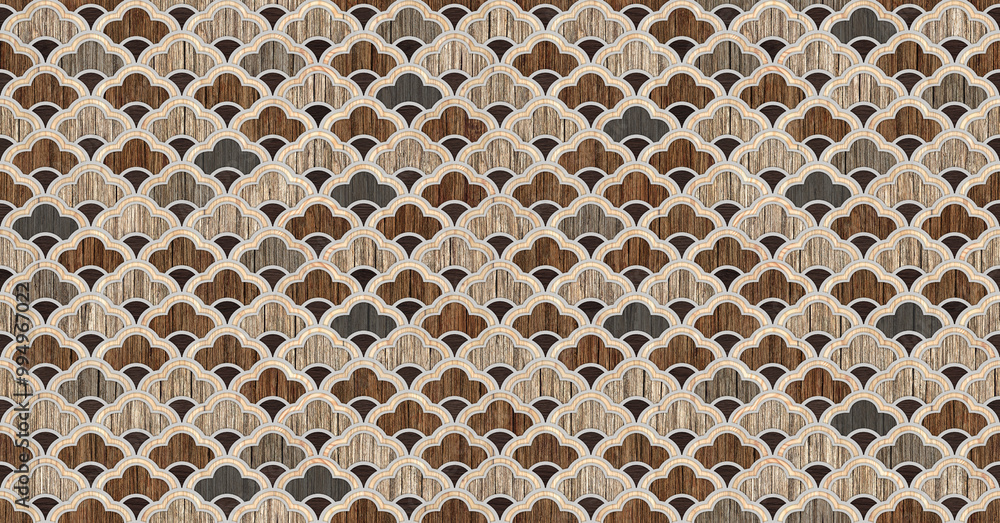 wood seamless Wall and Floor with a modern abstract mosaic geometric pattern.
wood seamless Wall and Floor with a modern abstract mosaic geometric pattern.