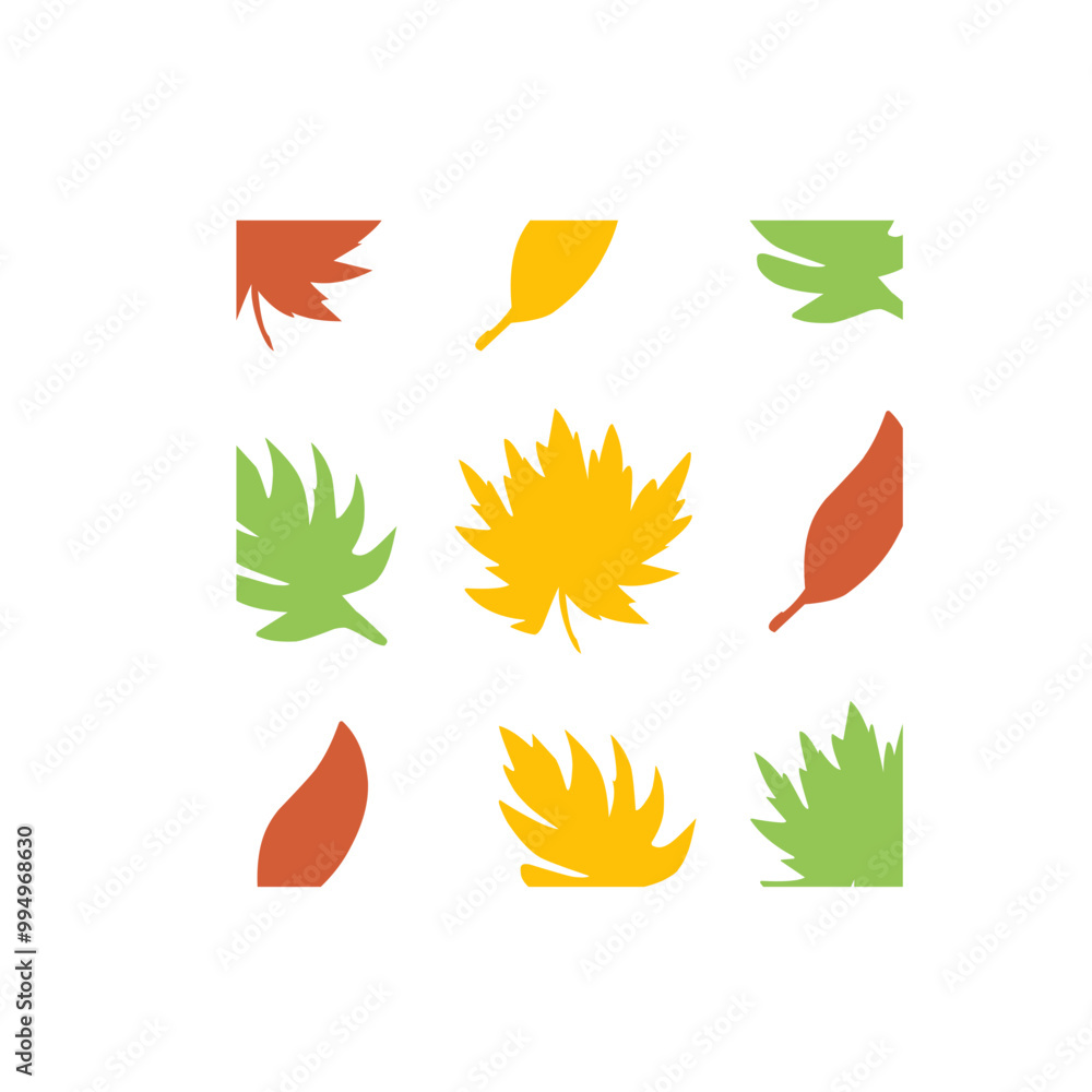 autumn leaf pattern vector autumn leaf pattern vector