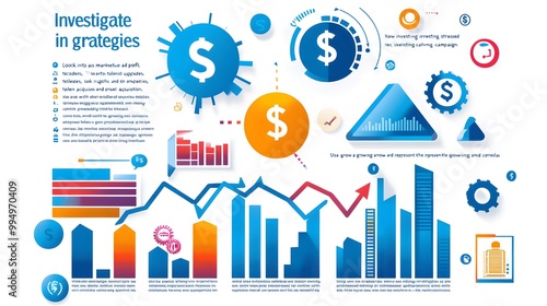 Financial Growth Strategies with Visual Representations