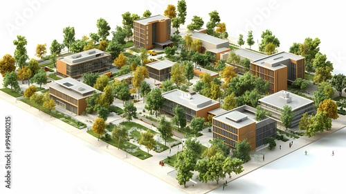 Modern Architecture Campus ...