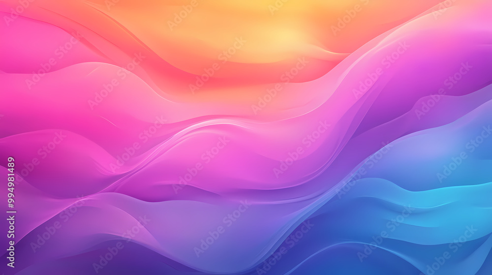 Fototapeta premium The colorful gradient and noise background. colorful pattern illustration for wallpaper, poster, flyer, and any design. multicolor gradation and noise texture. Digital Illustration. Illustration