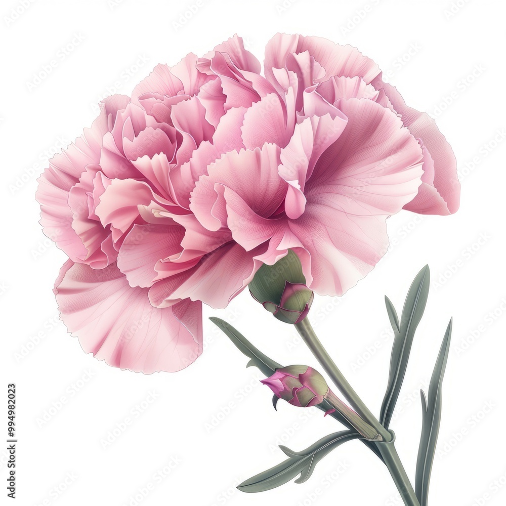 Pink carnation transparent background Pink carnation transparent background